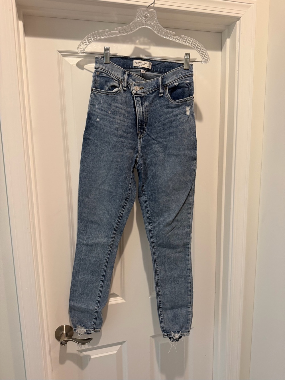 Abercrombie & Fitch Light Blue Skinny Jeans
